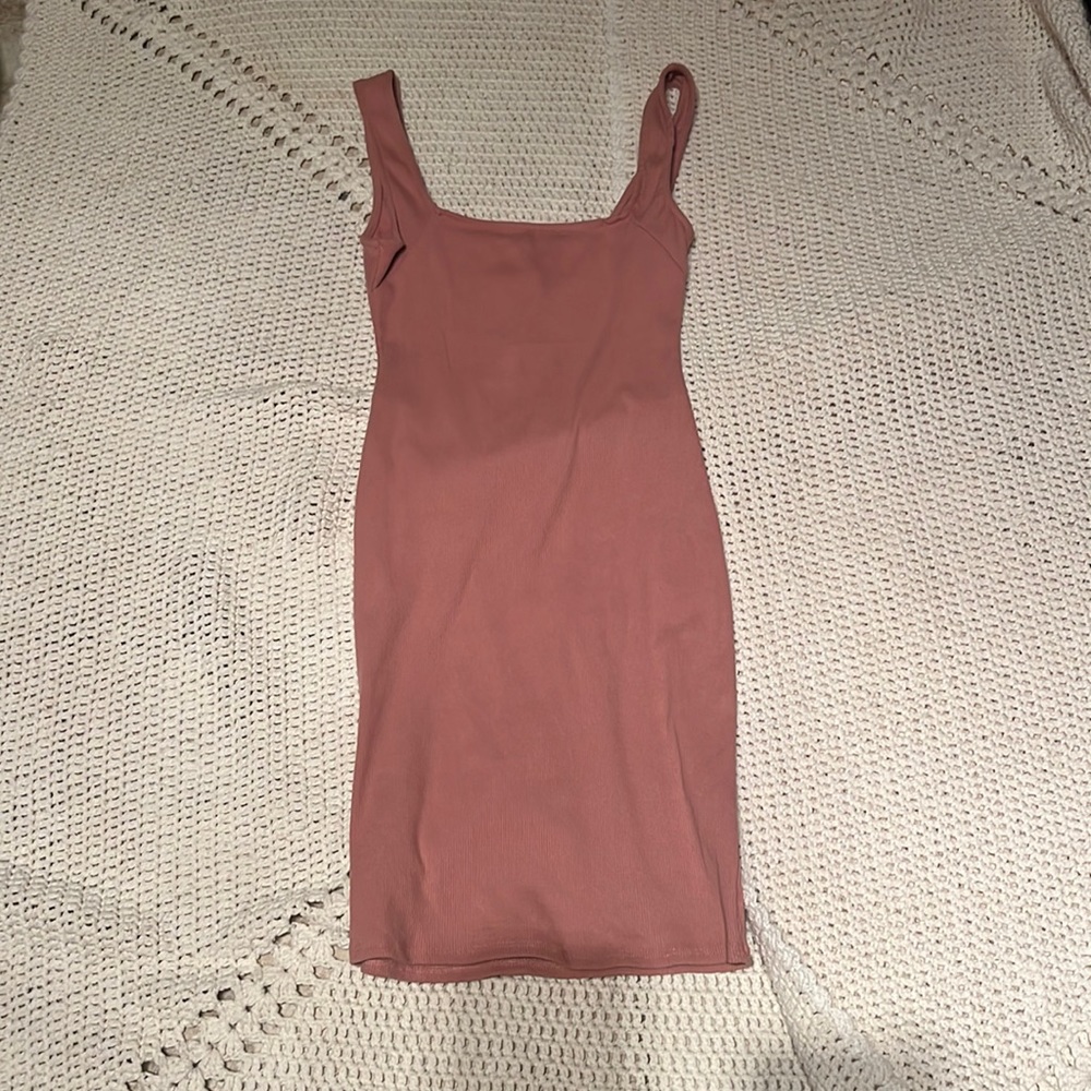 Sculpted Ribbed Mini dress